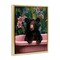Stupell Industries Bruno Bear in Pink Tub Floating Frame, design by Momart